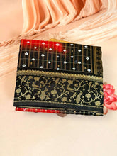 Bandini Tussar Zari weaving