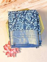 Maheswari silk saree with zari border