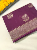 Banarasi Dupion Antique Zari Saree