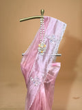 organza saree