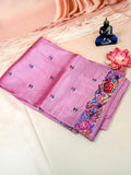 Glass Tissue Saree