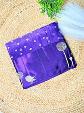 Shaded bandini with satin borders