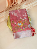 Tissue Banarasi Saree with Embroidery