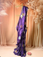 Violet Banaras Viscose
