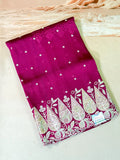 Glass Tissue With Korean Embriodery