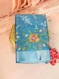 Tissue Banarasi Saree with Embroidery