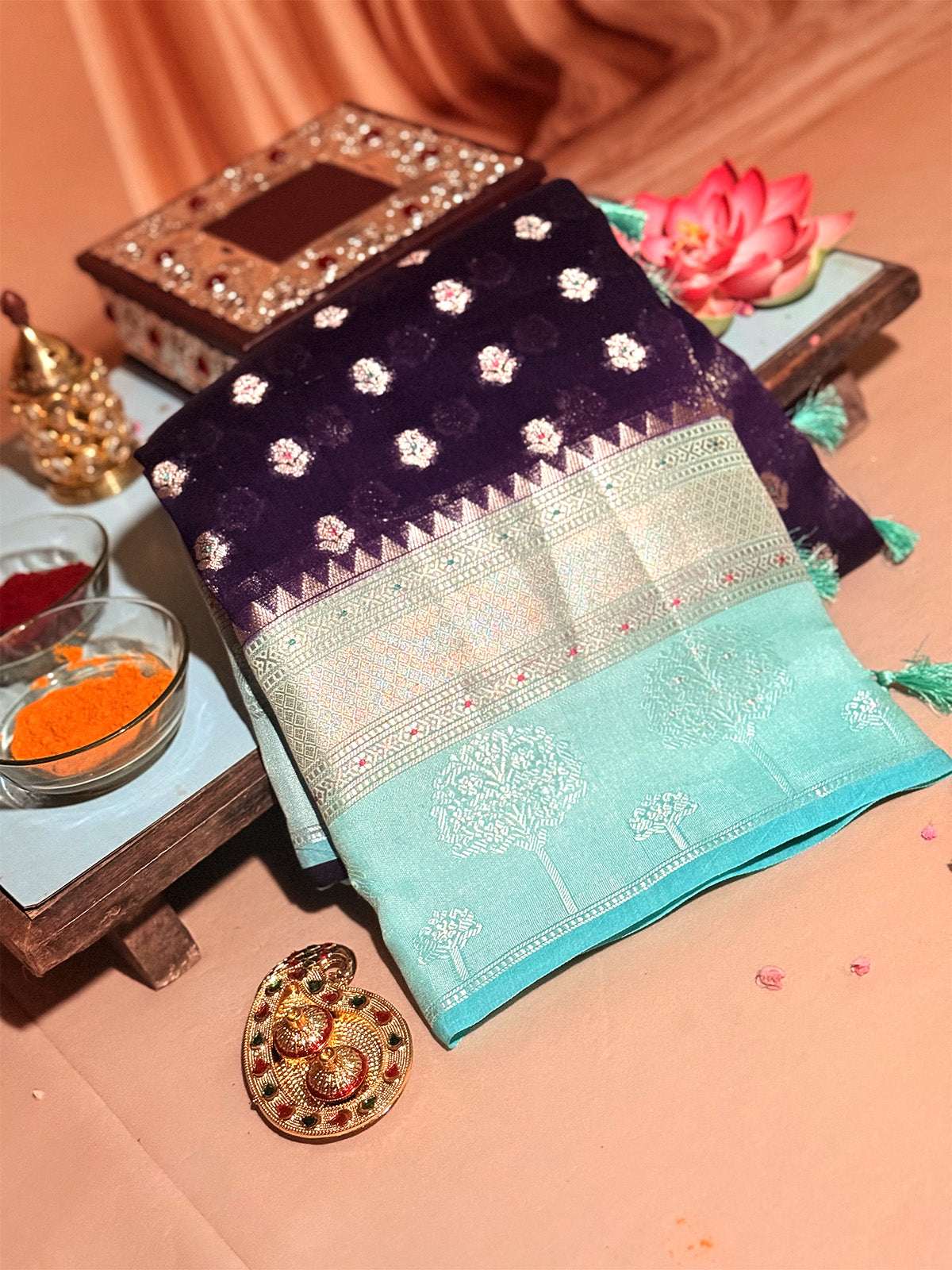 Tissue Raw Silk