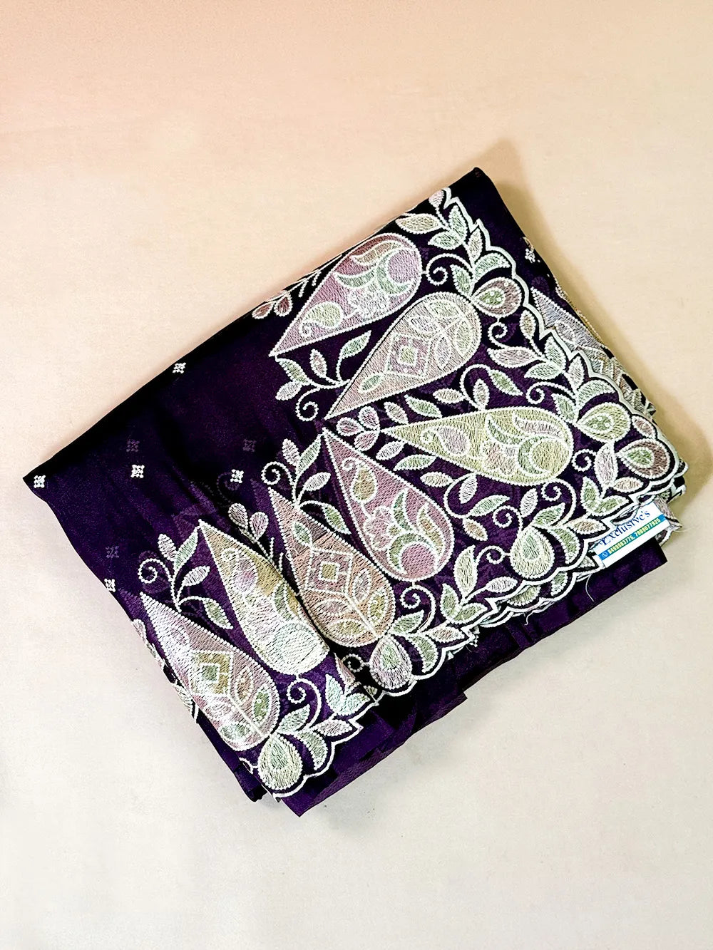 Glass Tissue With Korean Embriodery