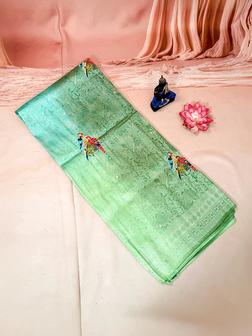 Kanjivaram Petitpoint Embriodery