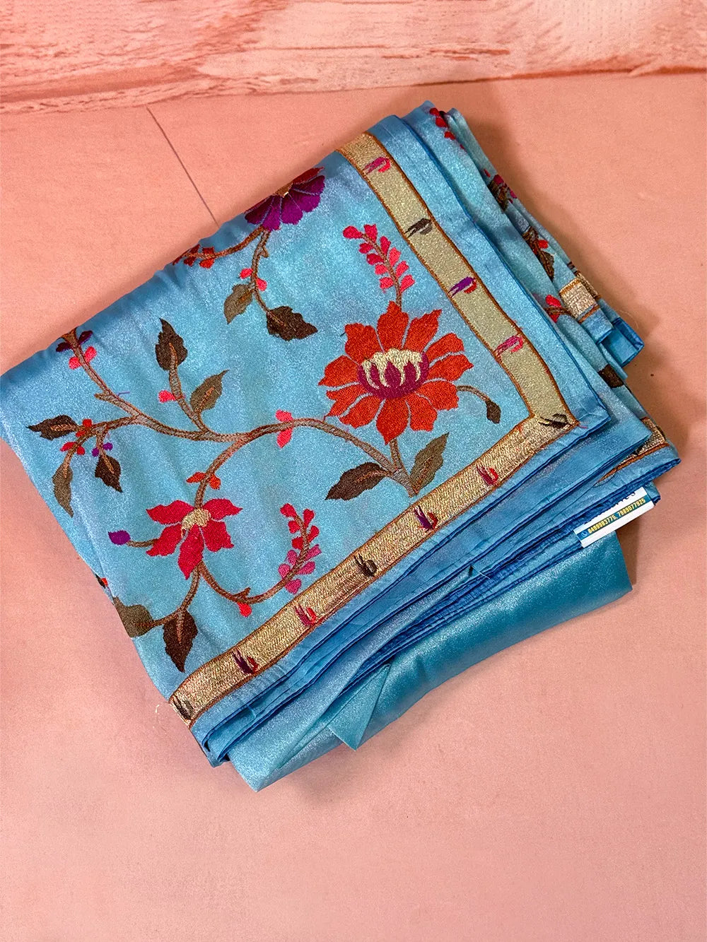 Glass Tissue Saree