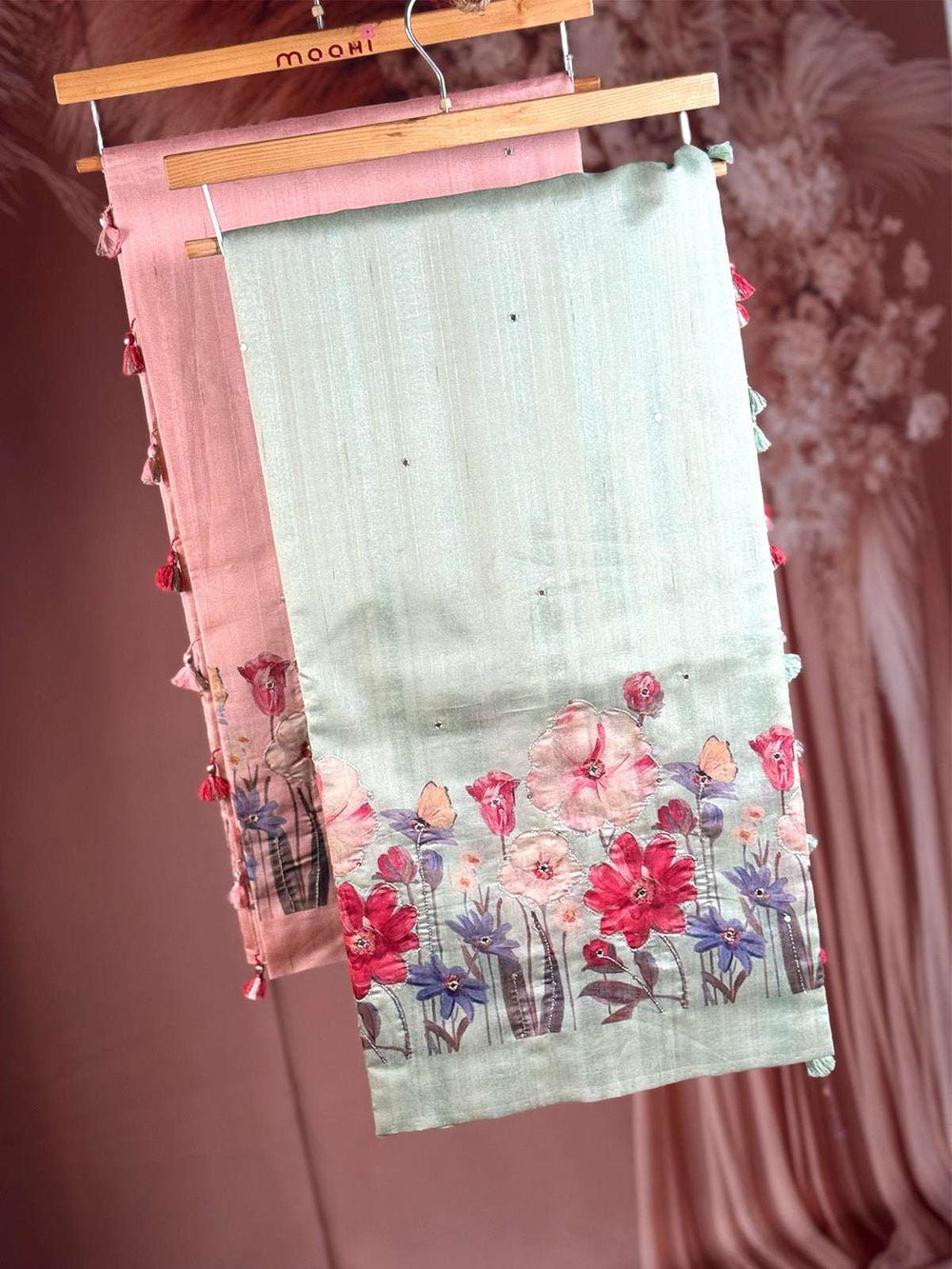 Jute silk