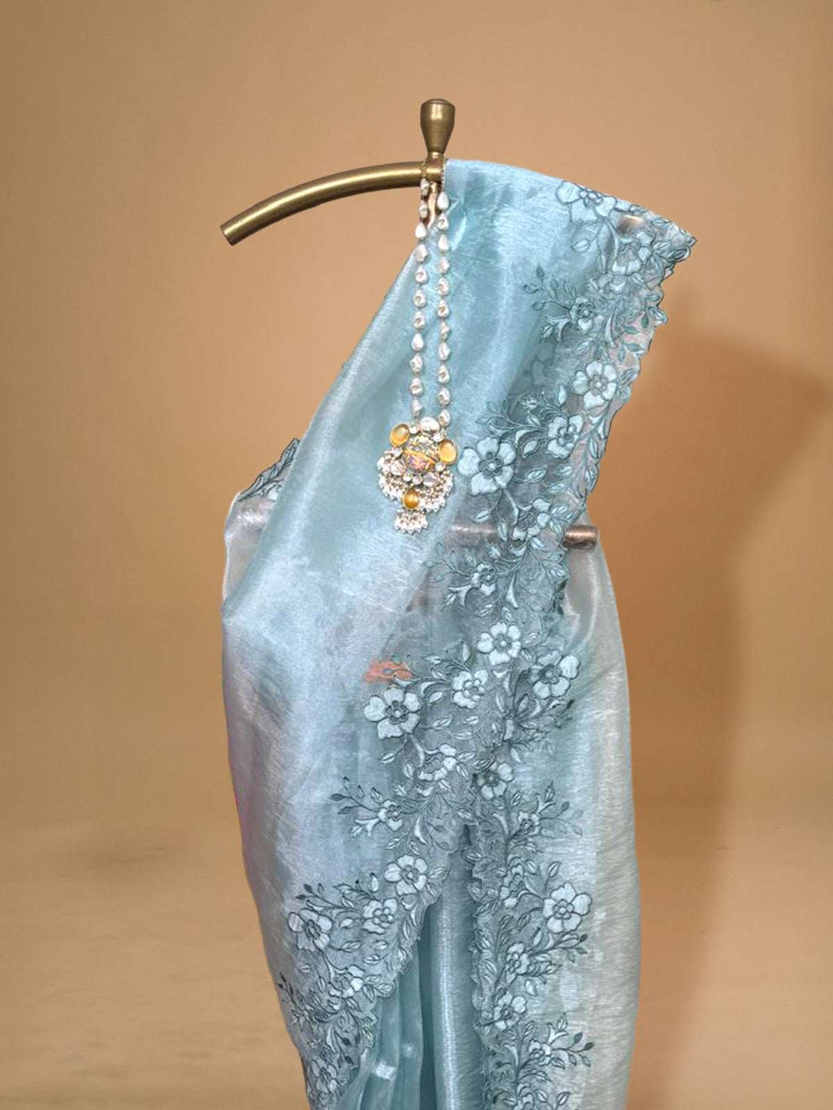 shimmer organza