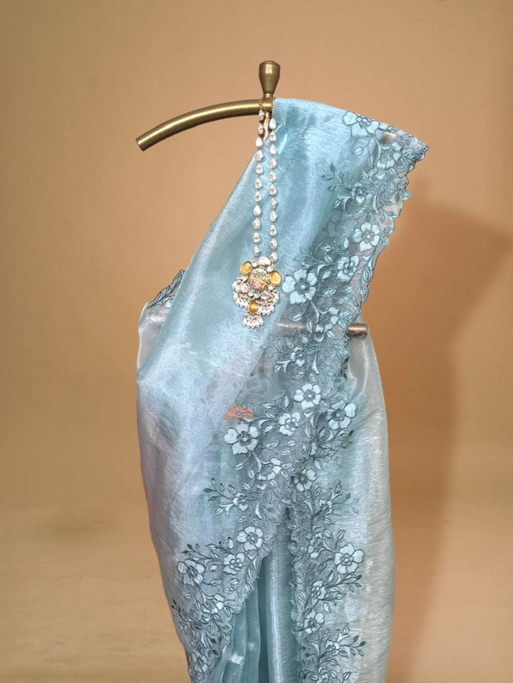 shimmer organza