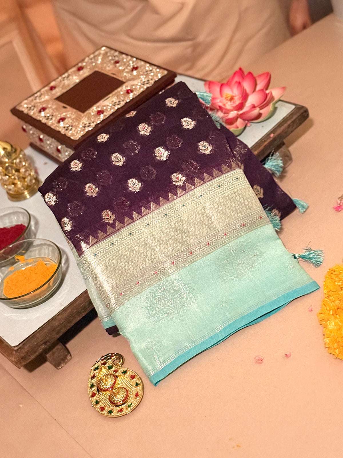 Tissue Raw Silk