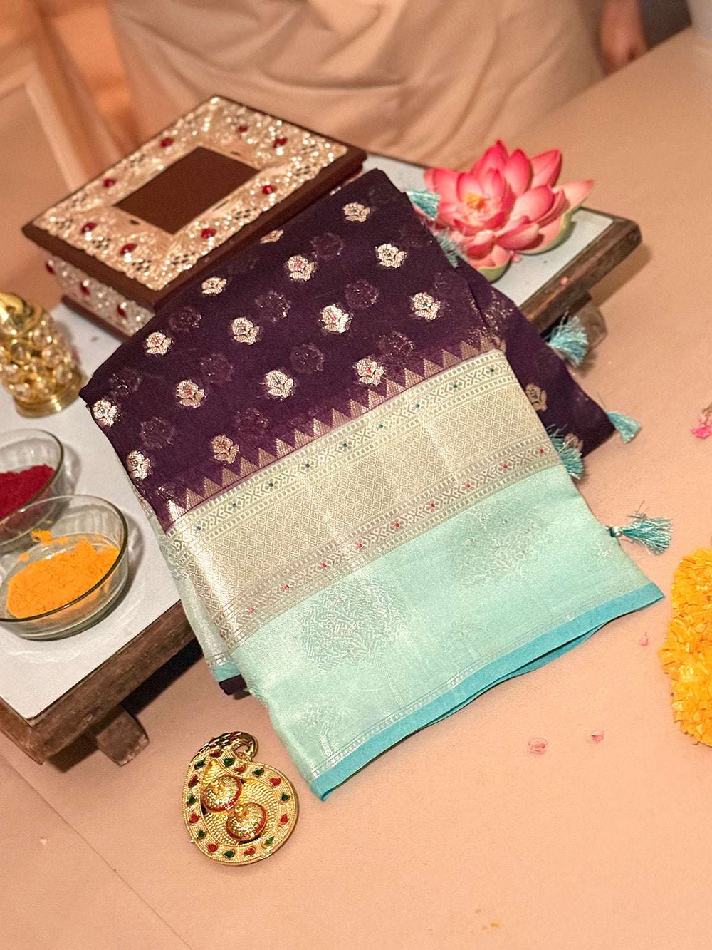 Tissue Raw Silk
