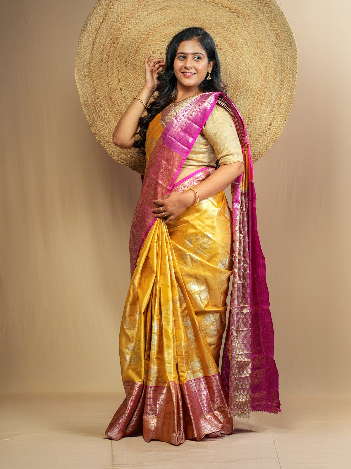 Tissue silk - Semi kanjivaram