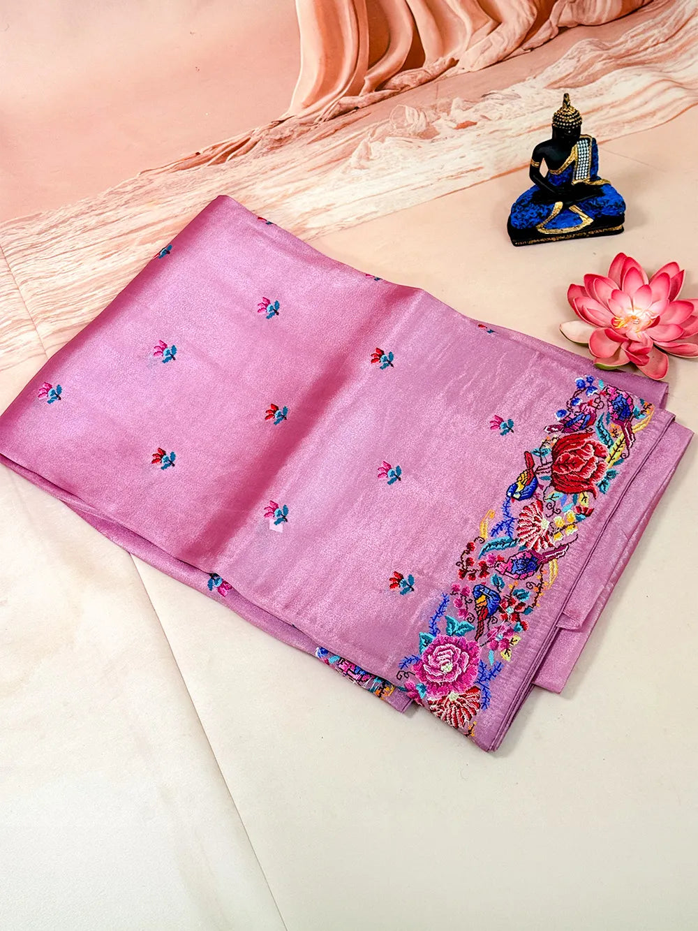 Glass Tissue Saree