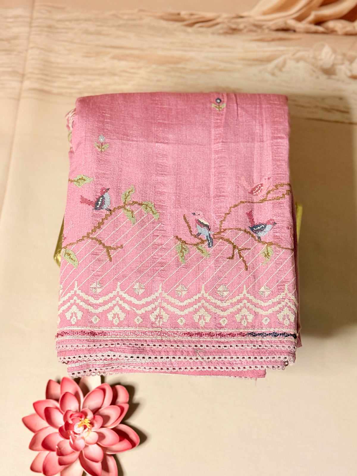 pure tussar saree