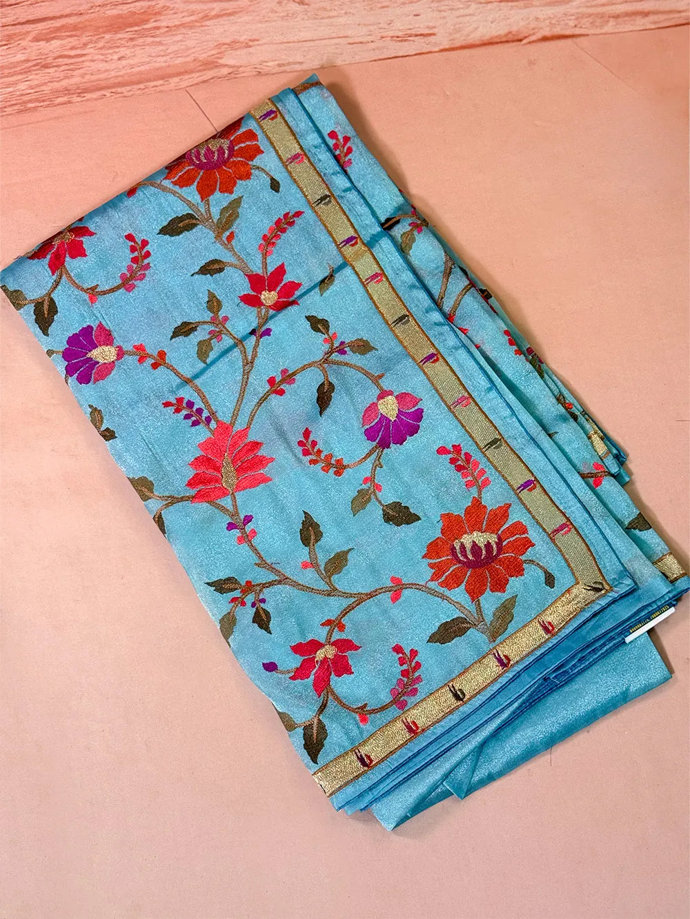 Glass Tissue Saree