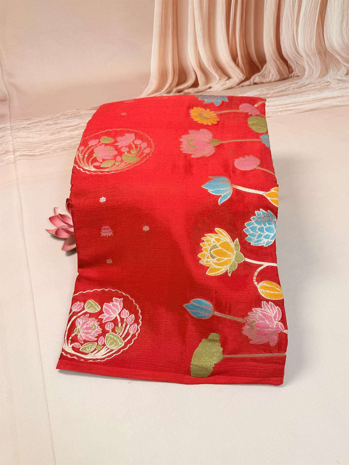Wrinkle georgette