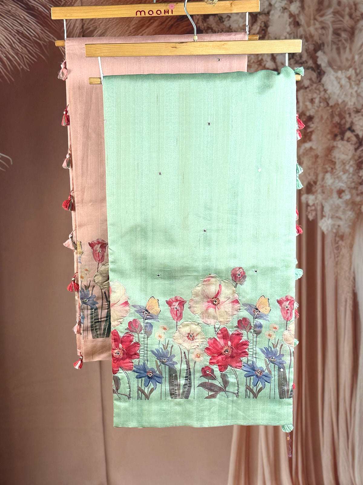 Jute silk