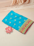 Pure banarasi kora saree position prints