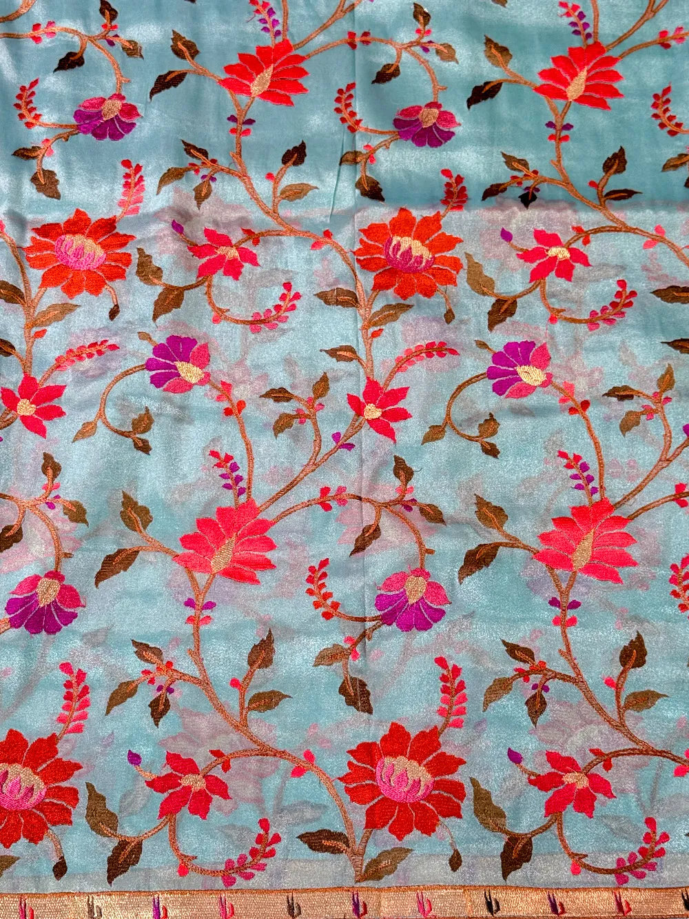 Glass Tissue Saree
