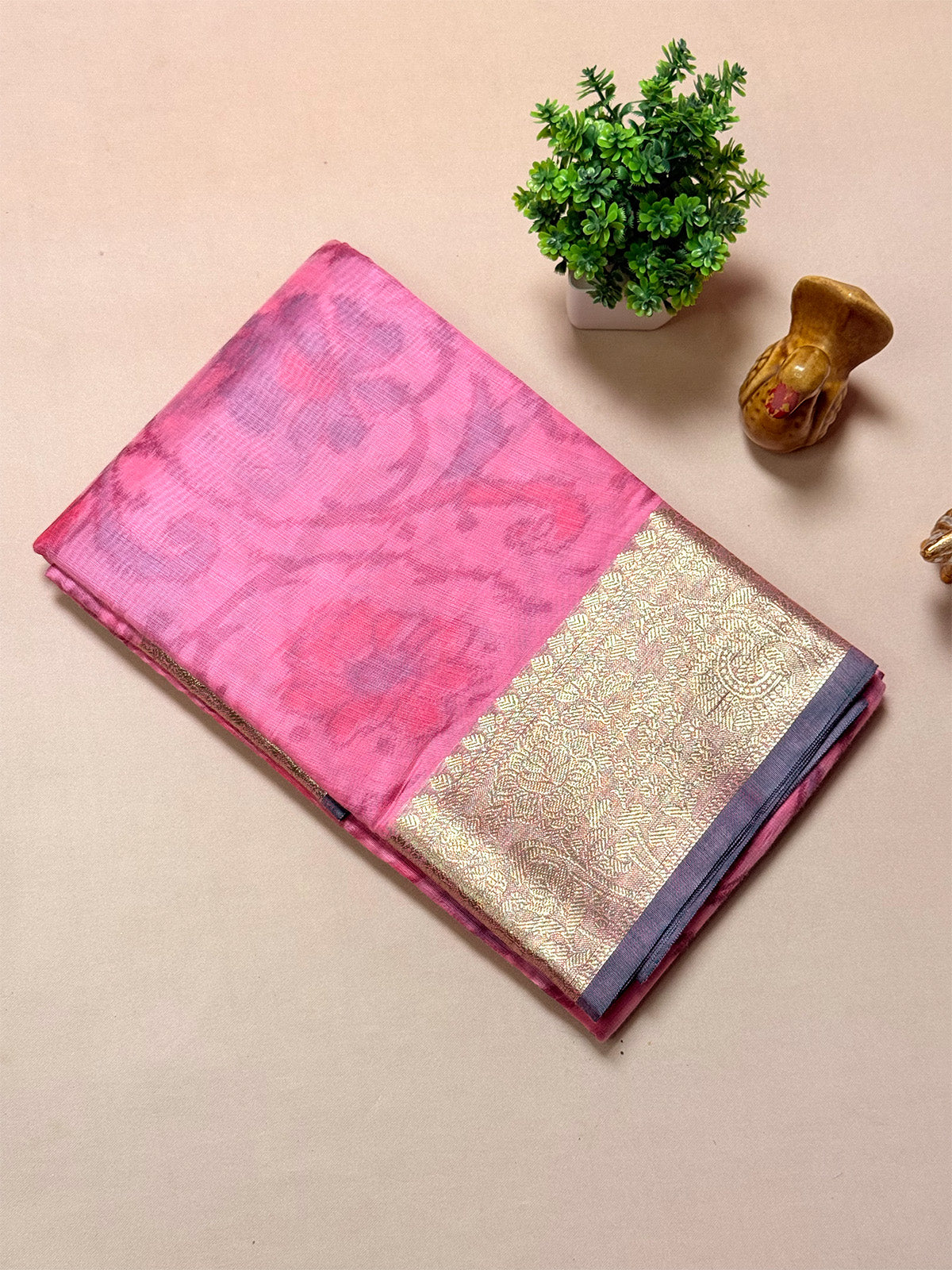 Handloom Banarasi Soft Silk