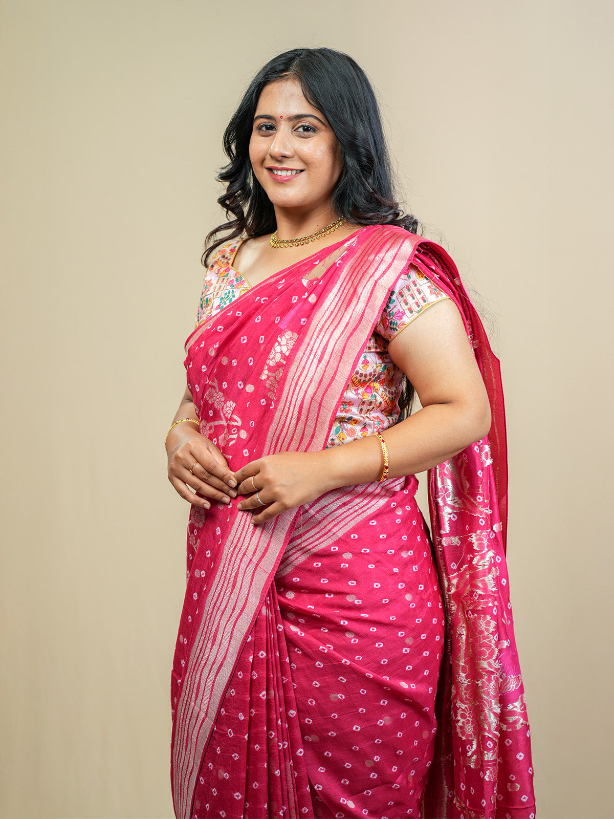 Banarasi Tussar Georgette Saree