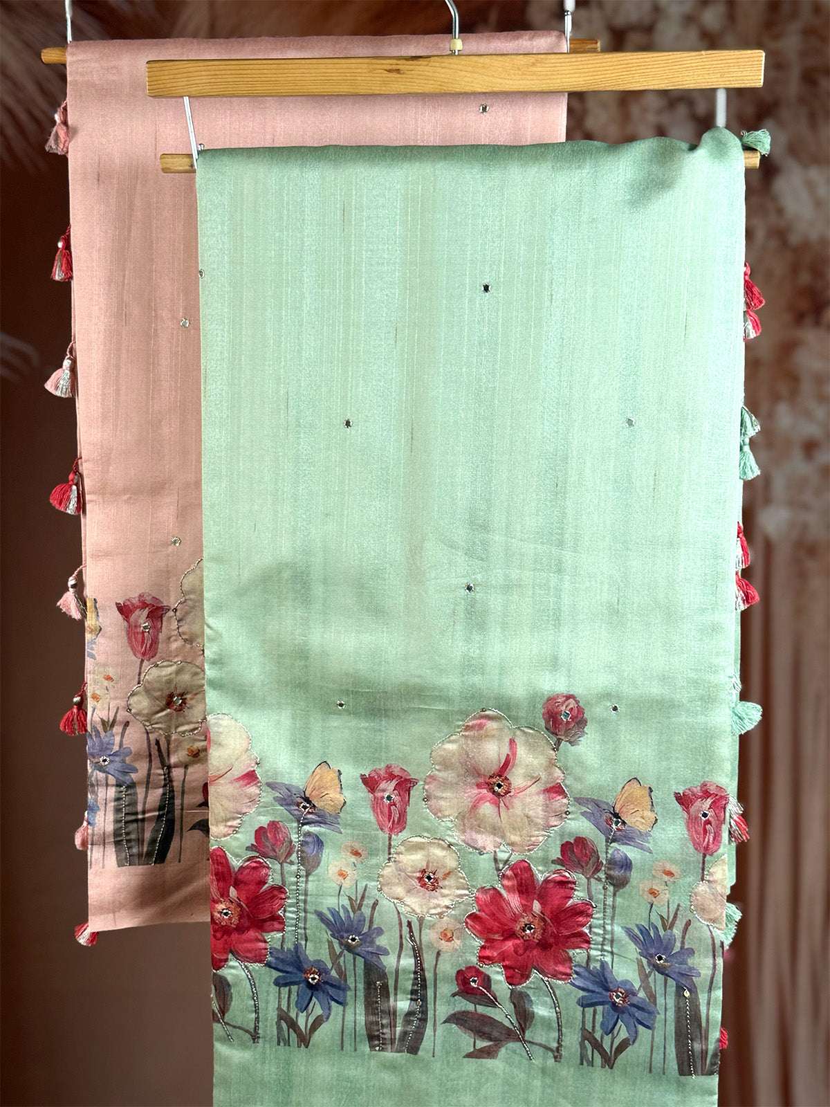 Jute silk