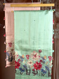 Jute silk