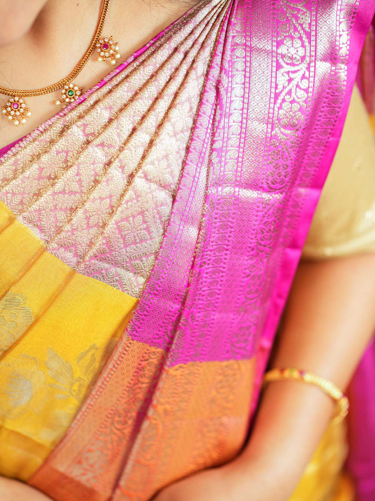 Tissue silk - Semi kanjivaram