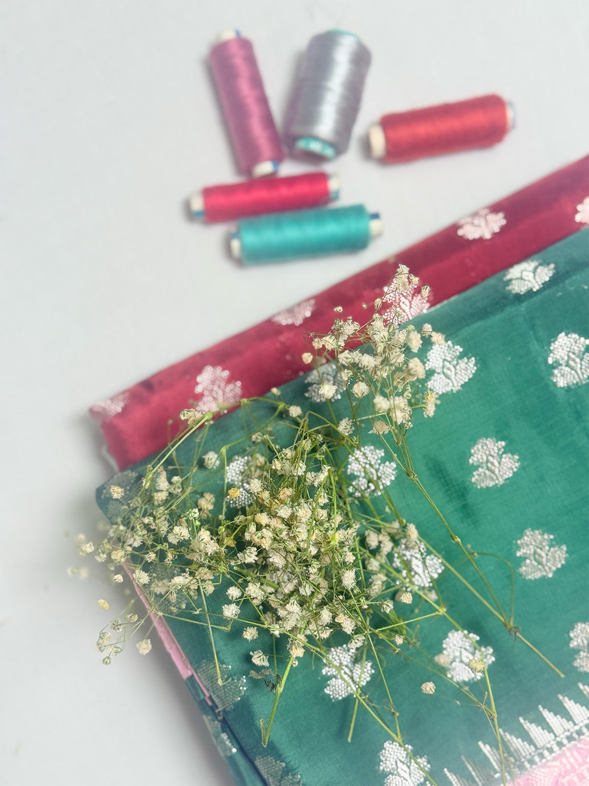 Banarasi pattu saree with zari