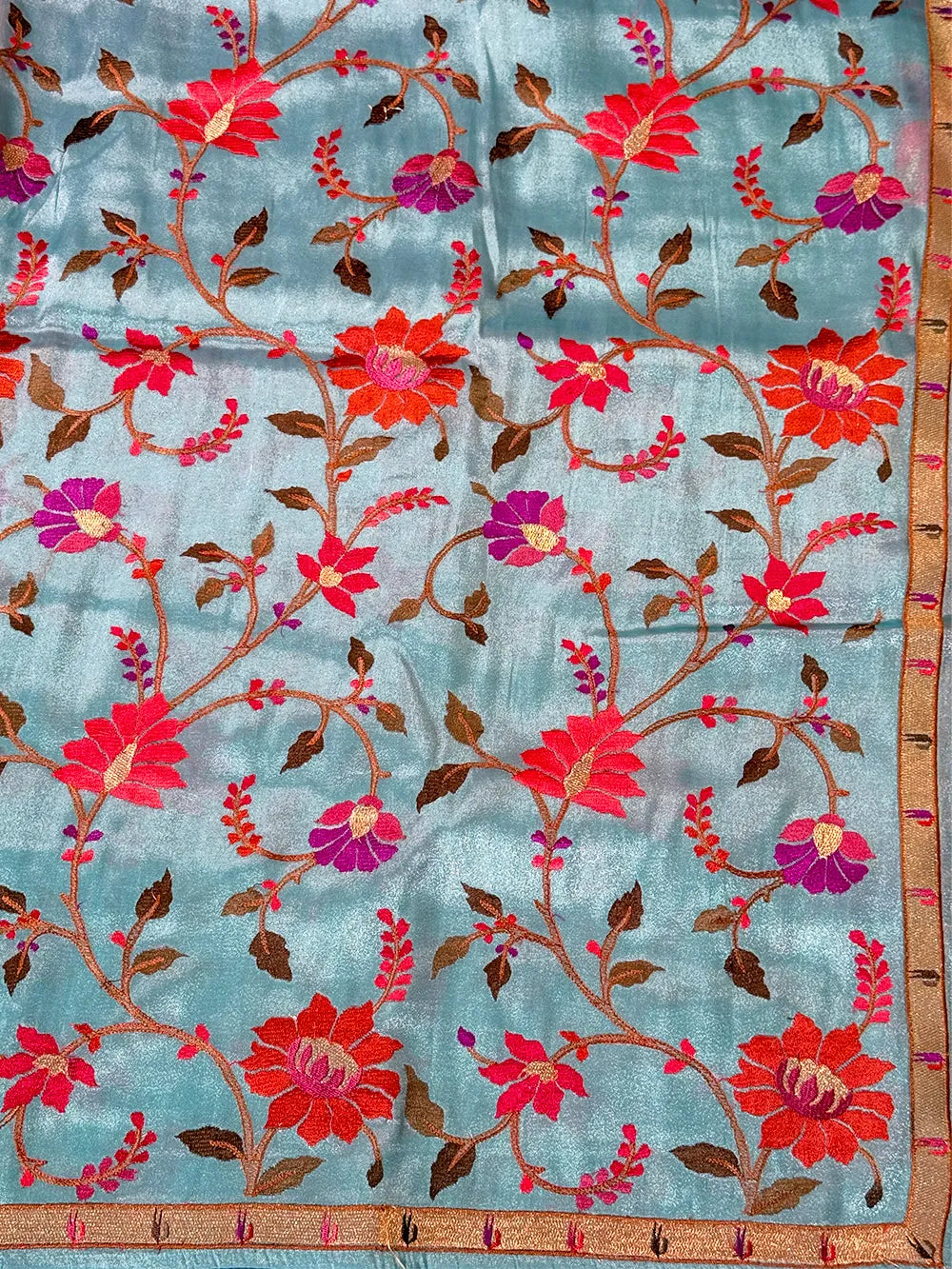 Glass Tissue Saree