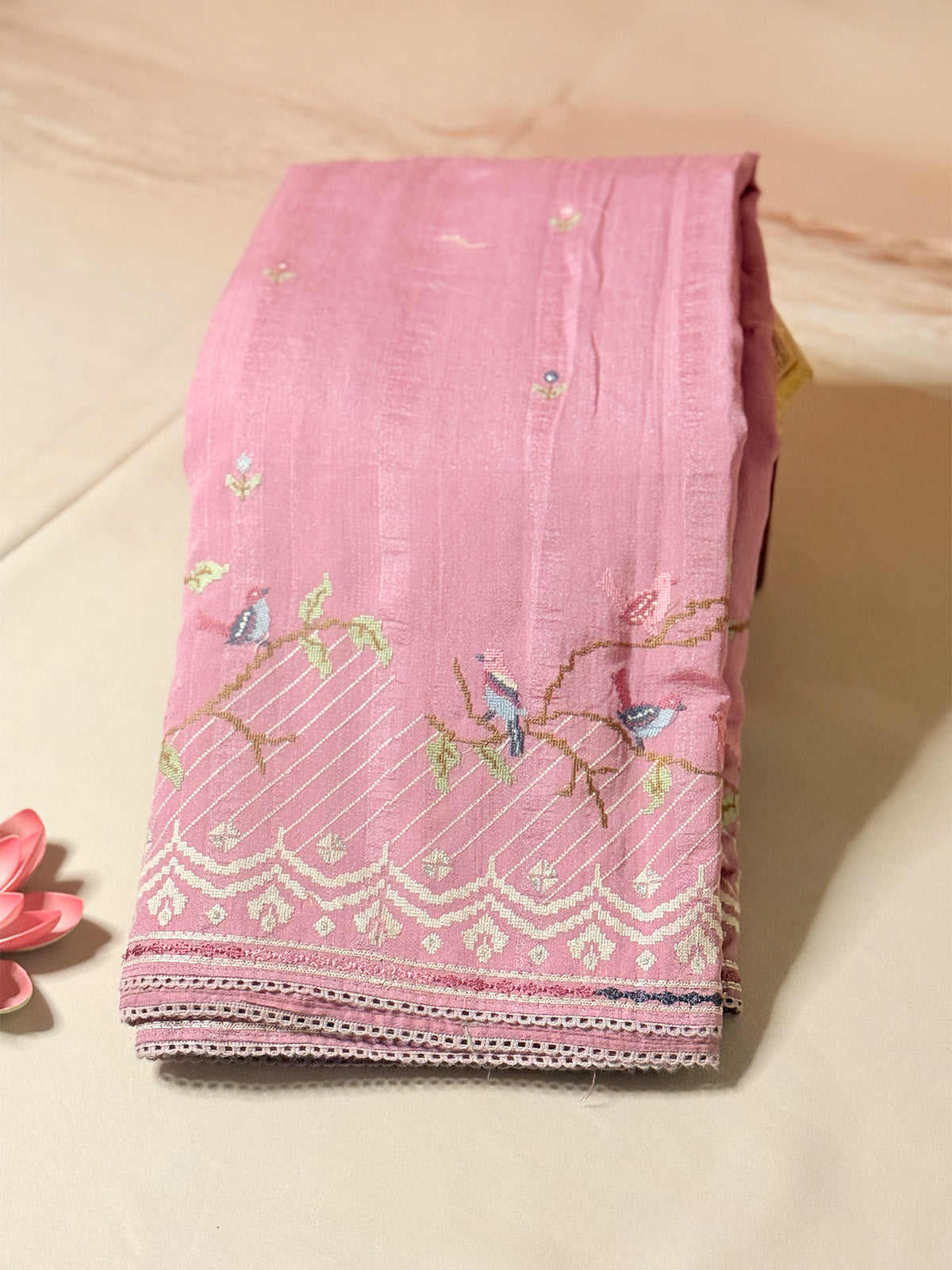 pure tussar saree