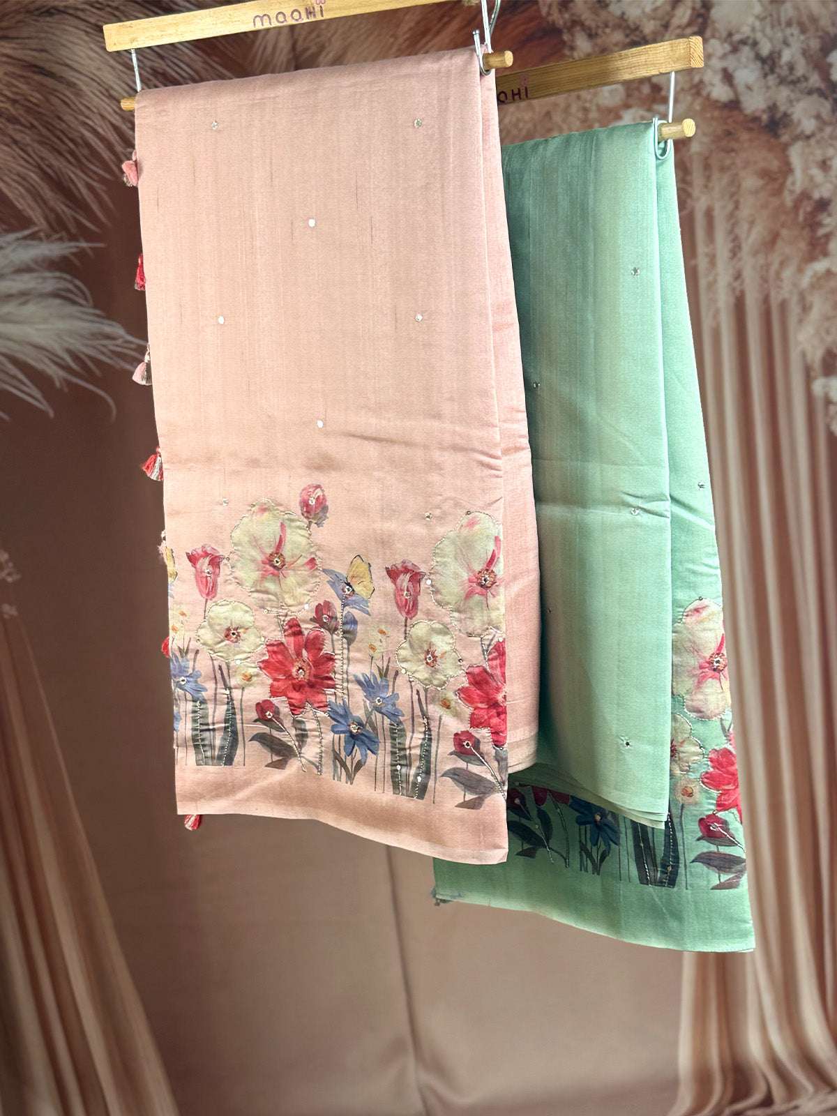 Jute silk