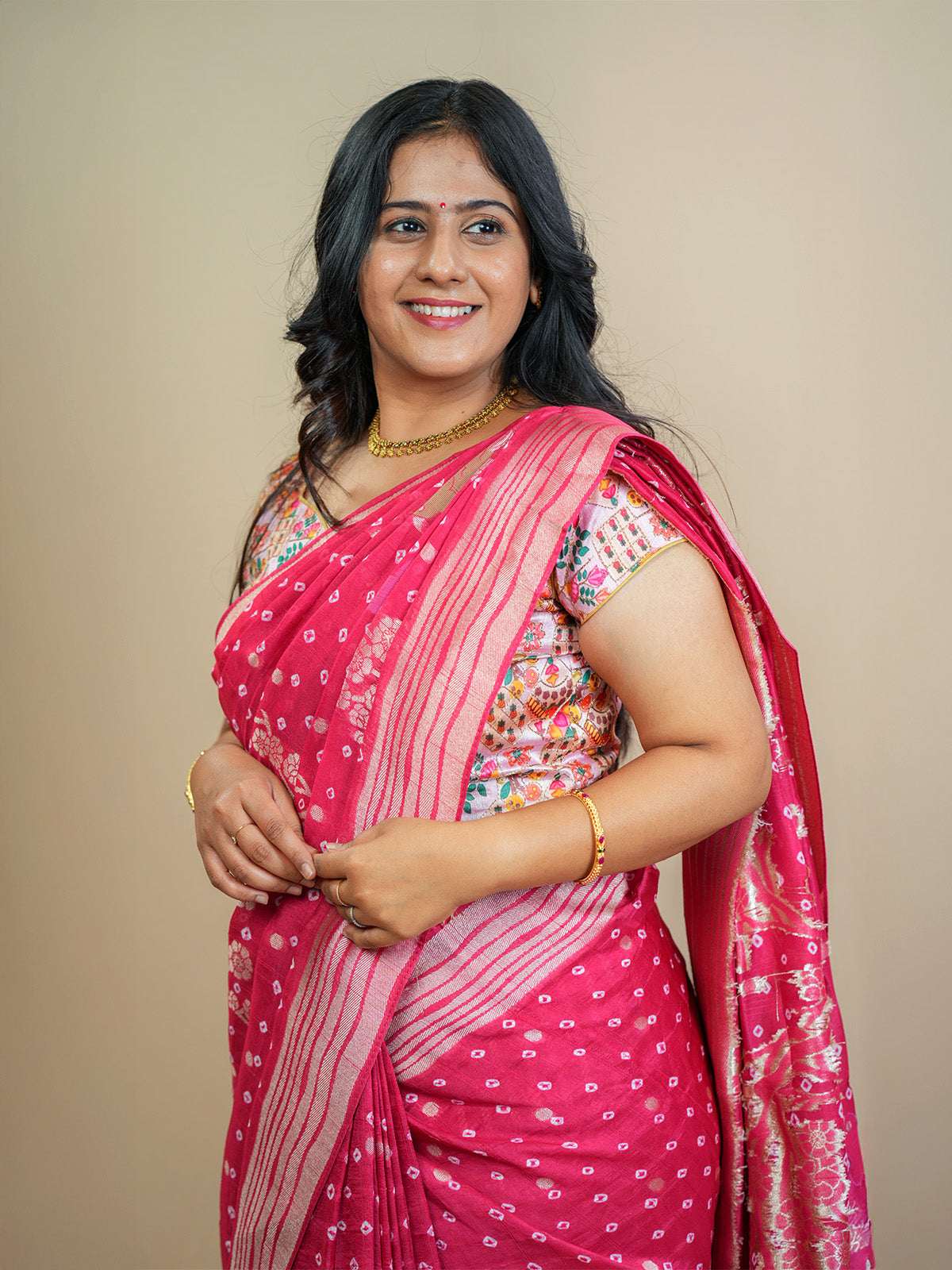 Banarasi Tussar Georgette Saree