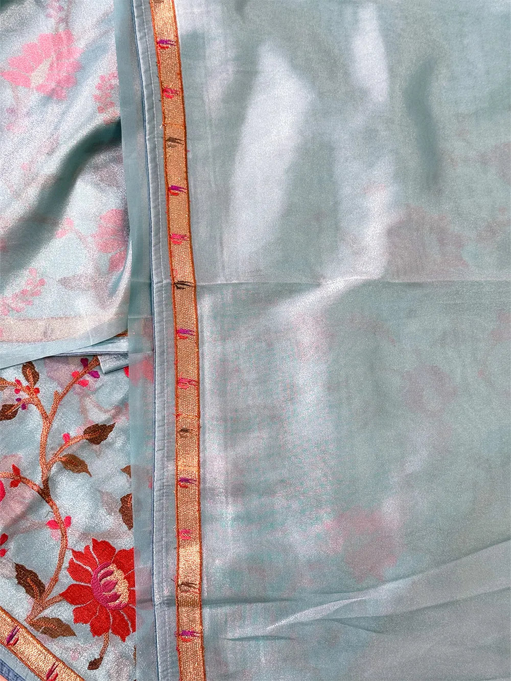 Glass Tissue Saree