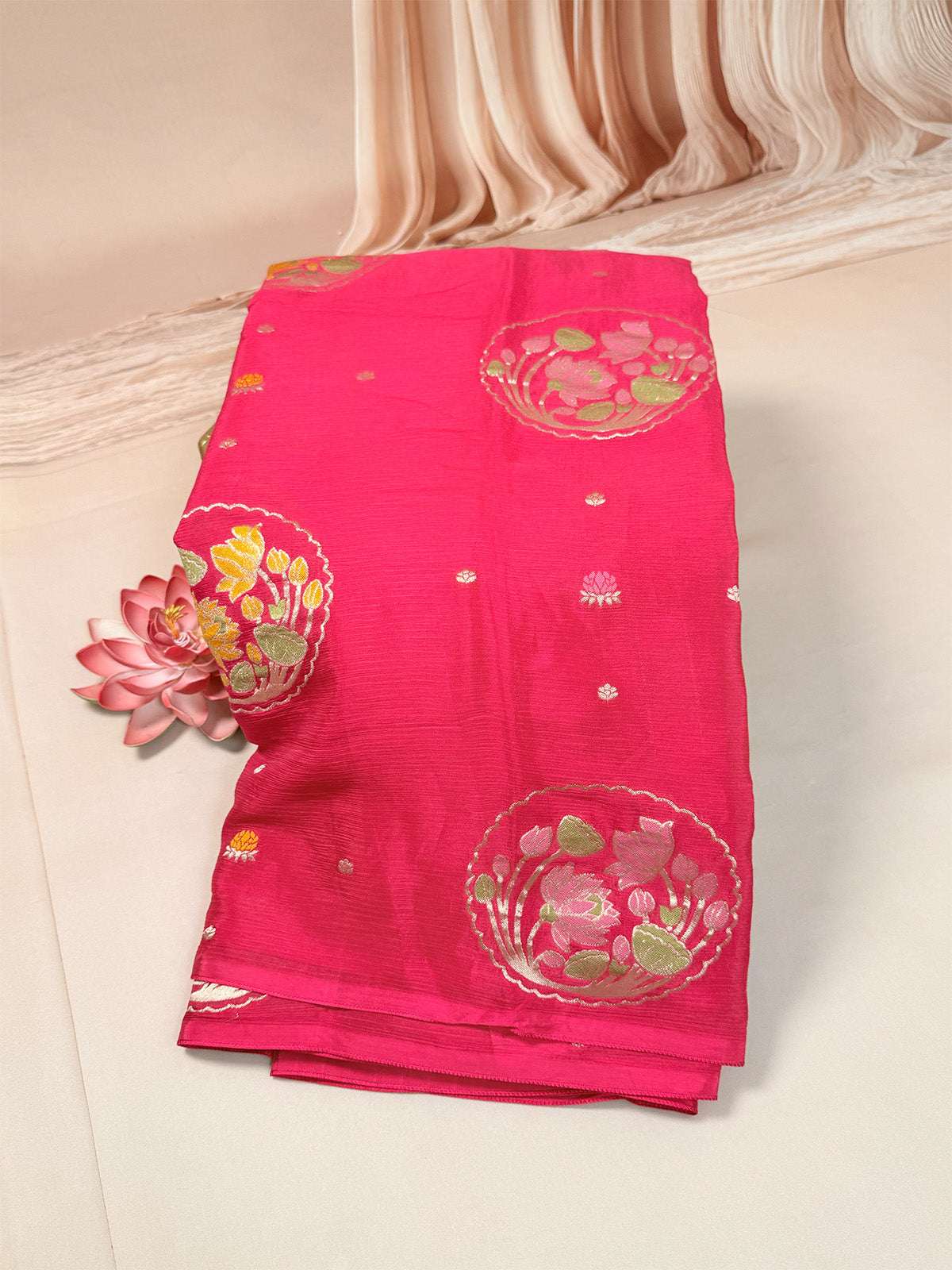 Wrinkle georgette