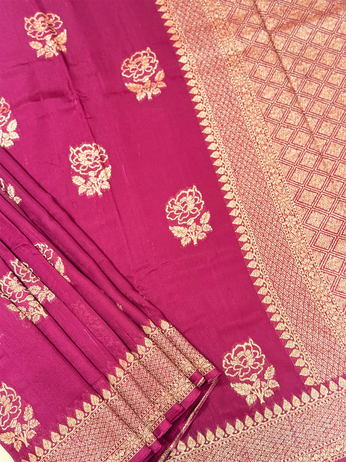 Banarasi Dupion Antique Zari Saree