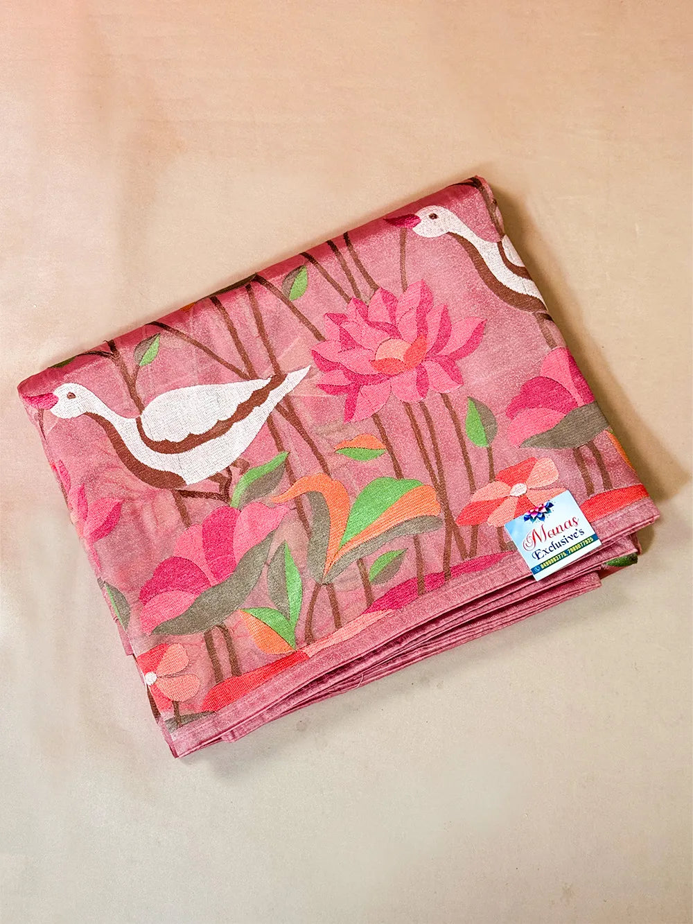 Glass Tissue Sarees