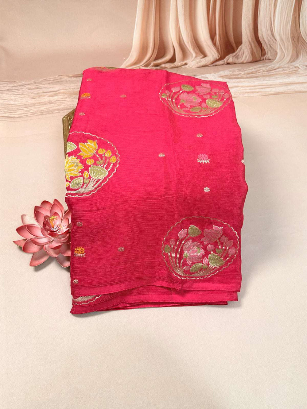 Wrinkle georgette