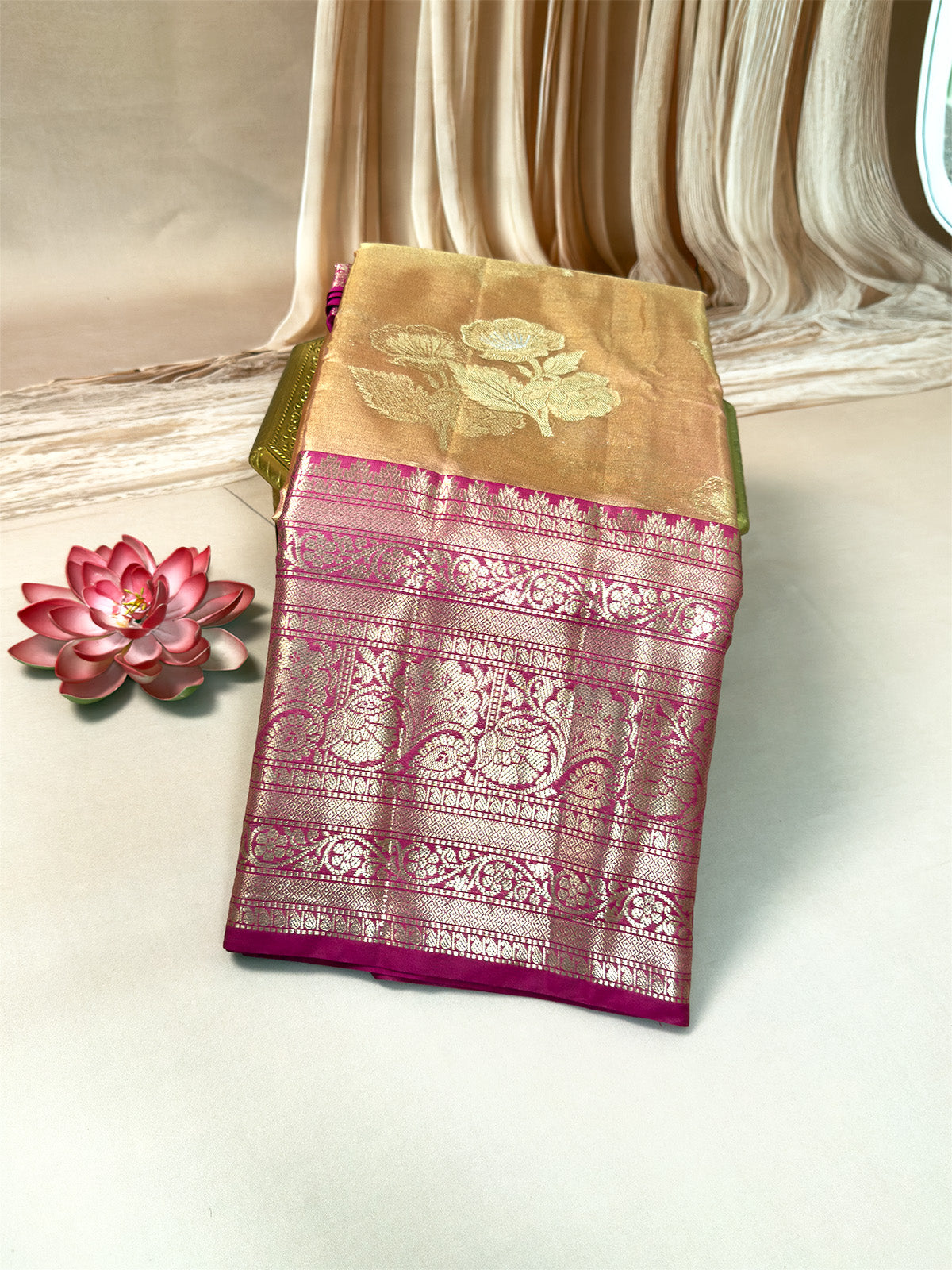 Tissue silk - Semi kanjivaram