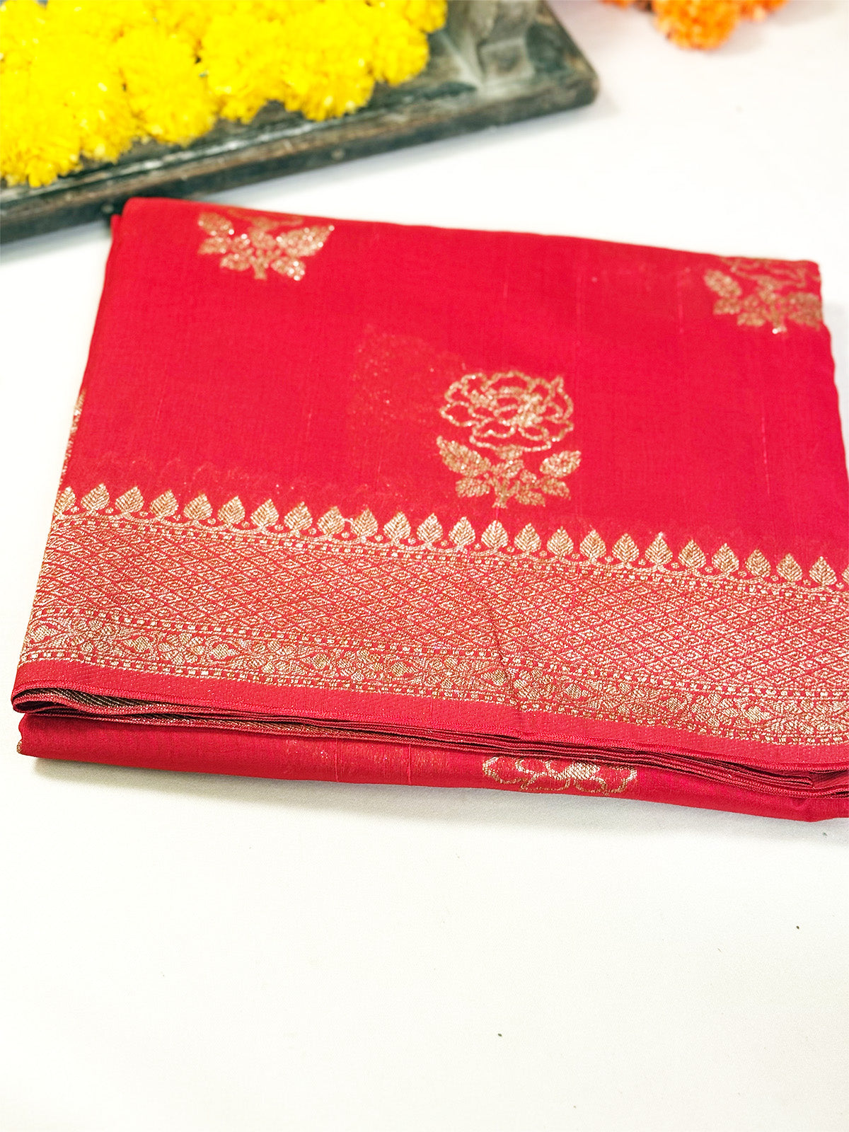 Dupion Banarasi Saree