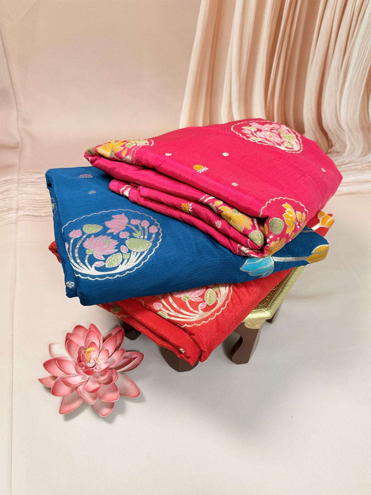 Wrinkle georgette