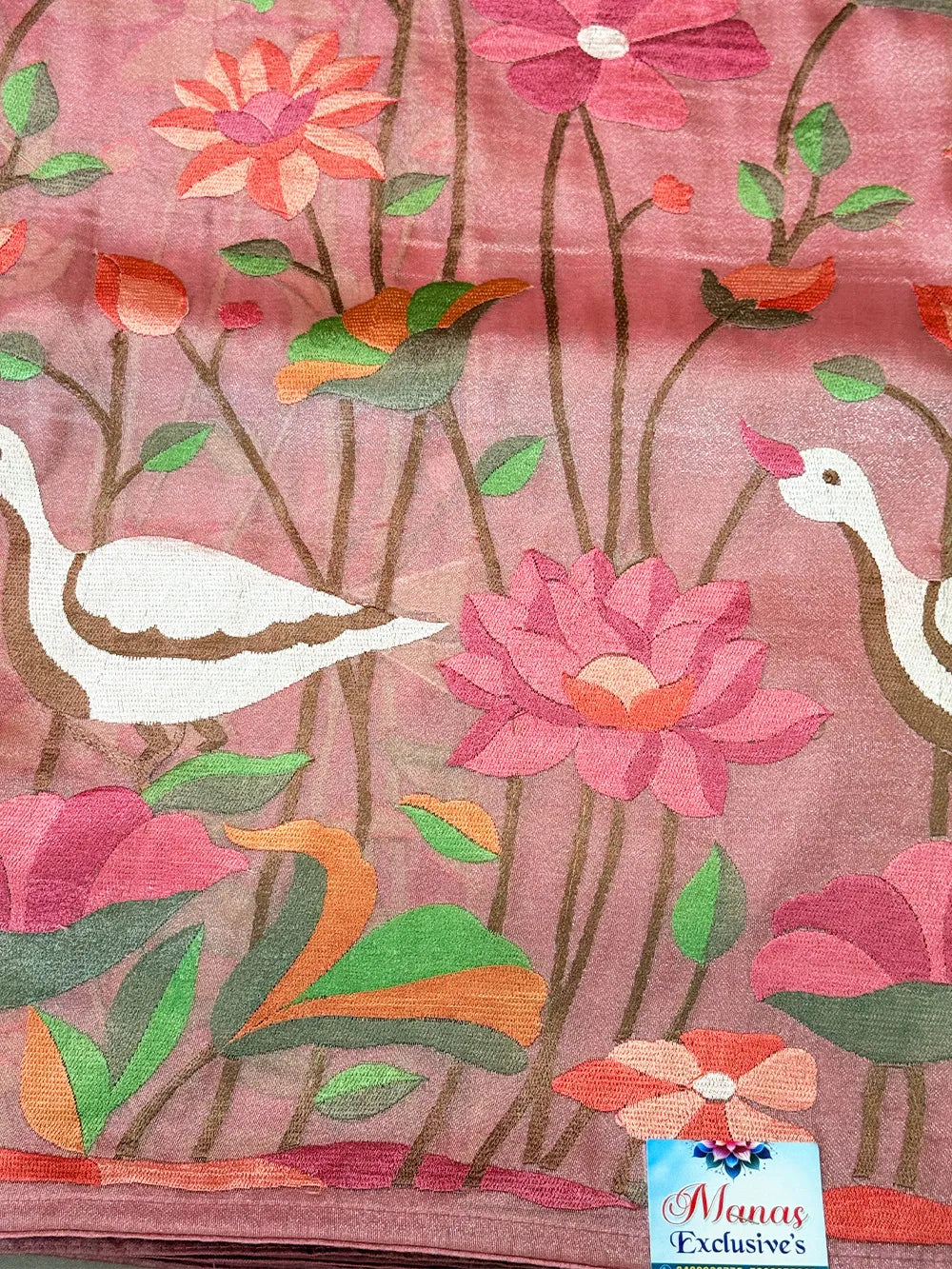 Glass Tissue Sarees