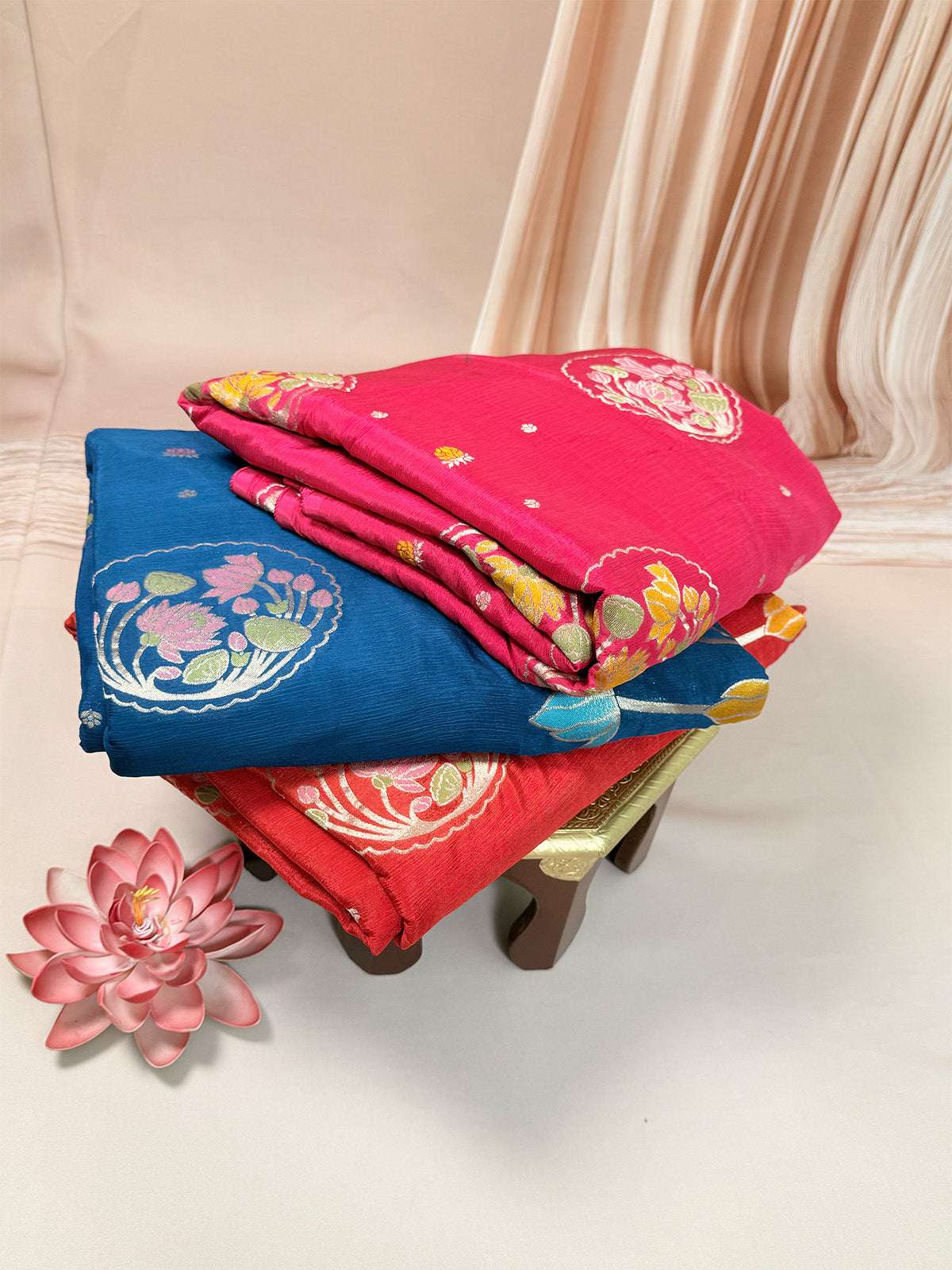 Wrinkle georgette